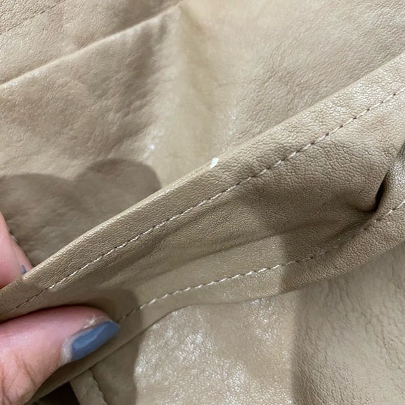 Zara Belted PU Blazer - Picture 3 of 3